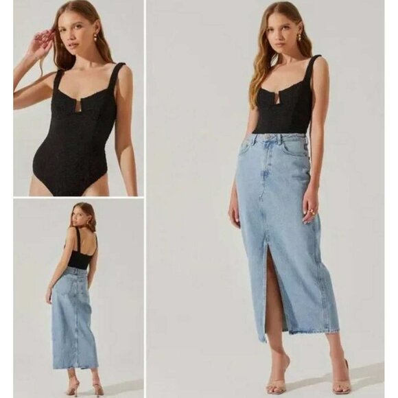 ASTR the Label Aria Bodysuit MEDIUM (3666) - Picture 3 of 6